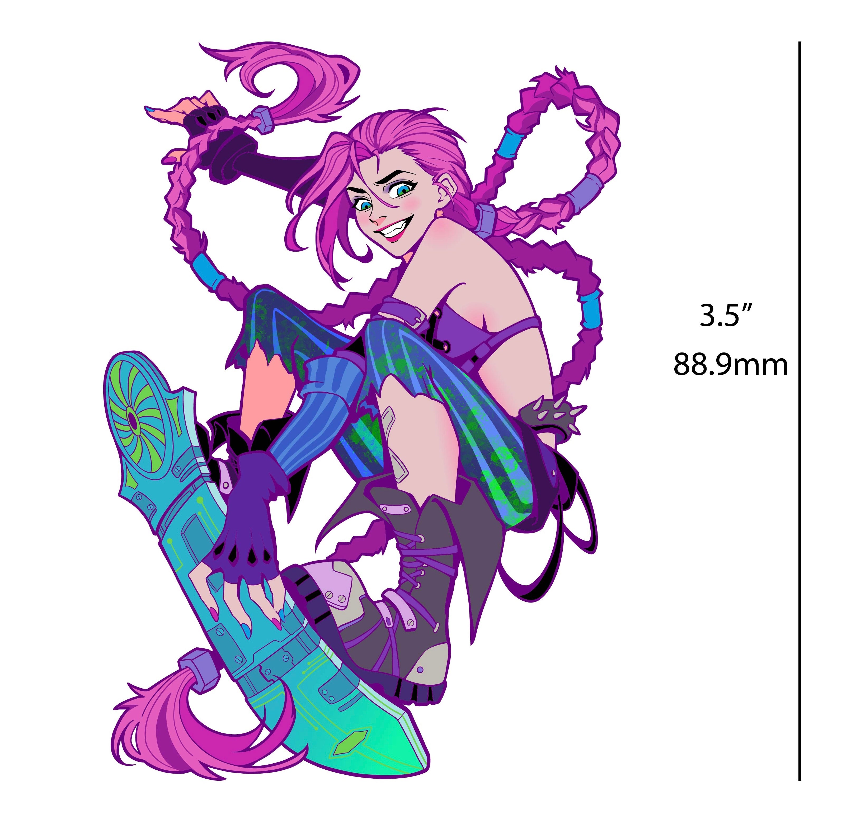 LoL Hoverboard Jinx