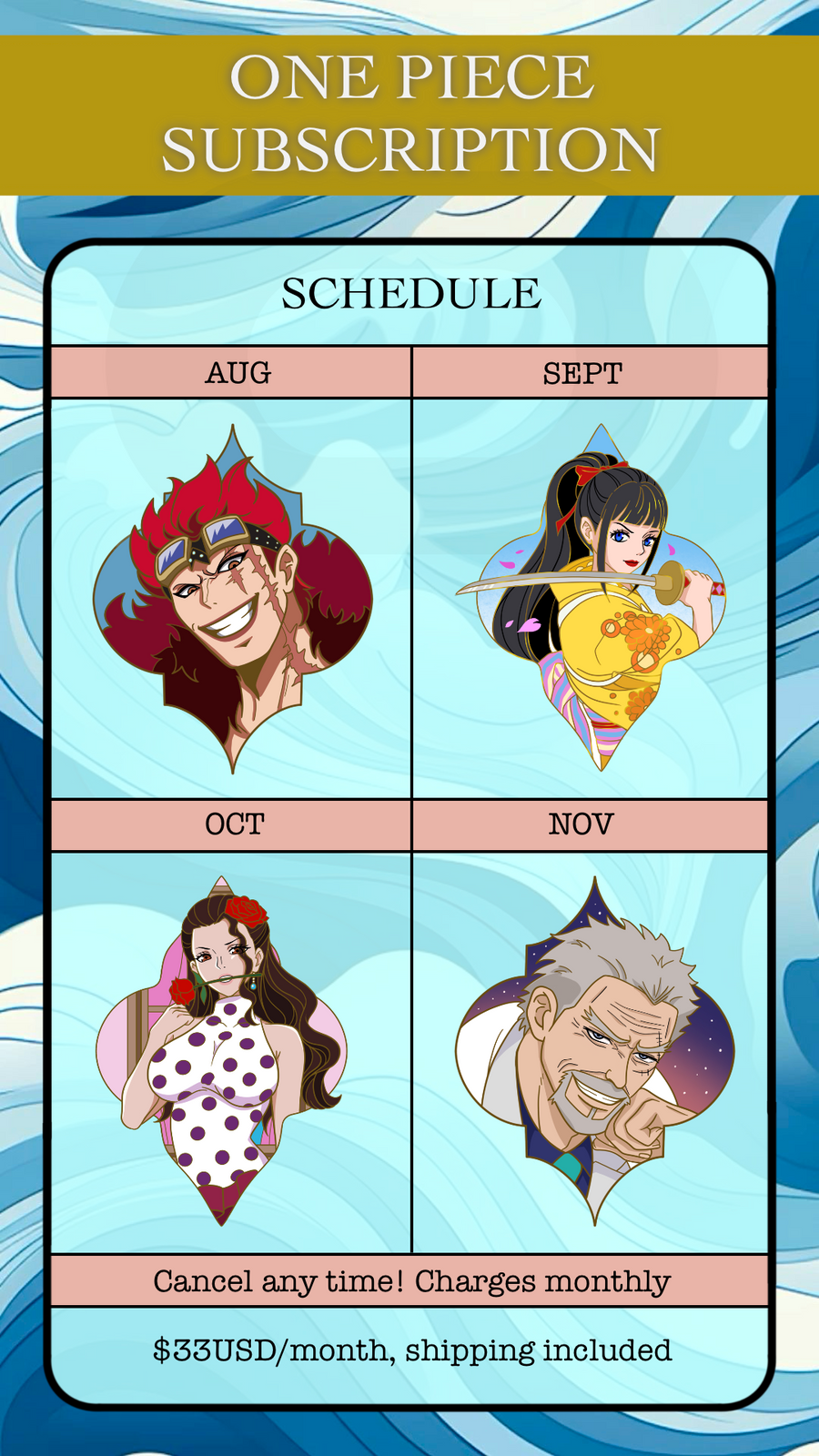 ONE PIECE Subscription
