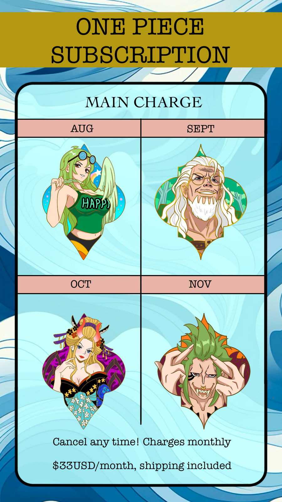 ONE PIECE Subscription